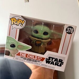 Funko Pop! Star Wars The Child with Cup Figure